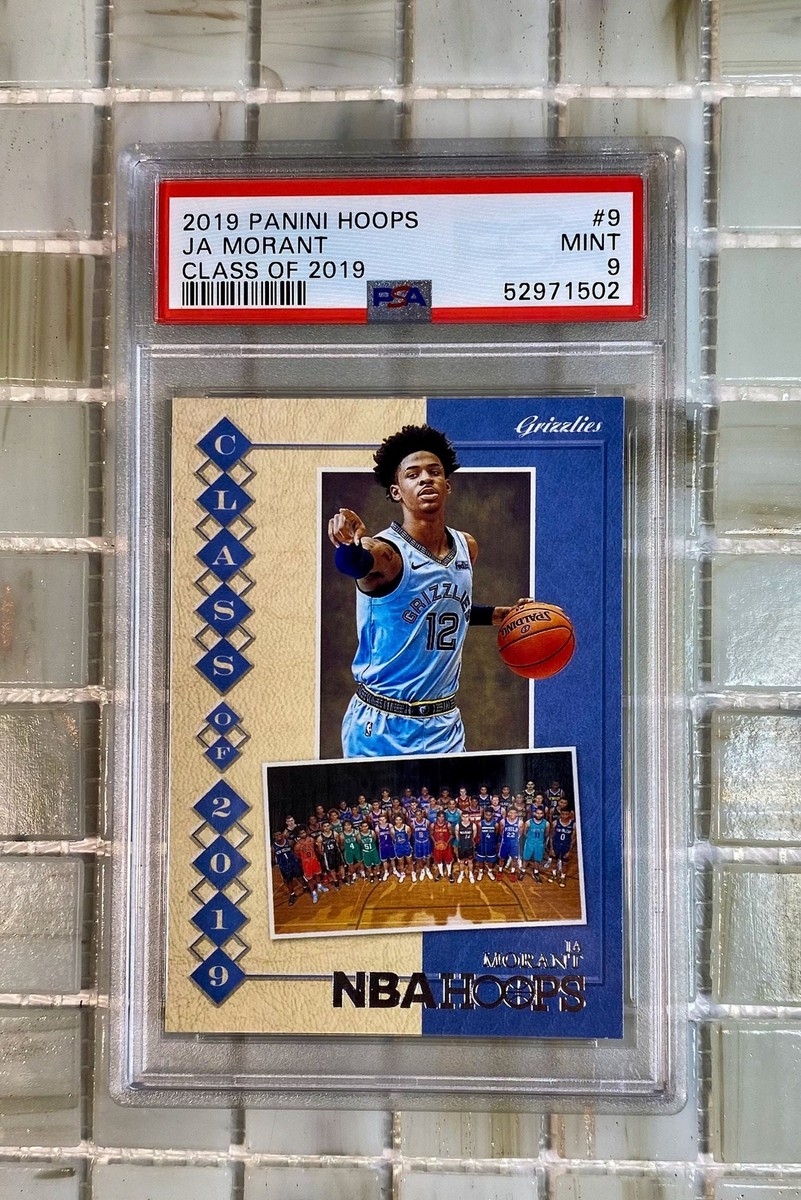 Graded Ja Morant Class of 2019 PSA 9 Panini Hoops PSA Mint 9 Basketball Card  | eBay