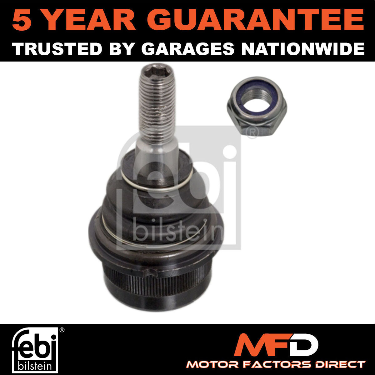 Fits Renault Master 1998 Vauxhall Movano 19982010 Febi Front Ball