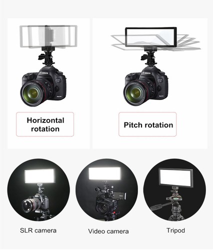 Viltrox L132T LED Video Light Bi-Color Dimmable DSLR Studio Light Lamp Panel - Picture 14 of 14