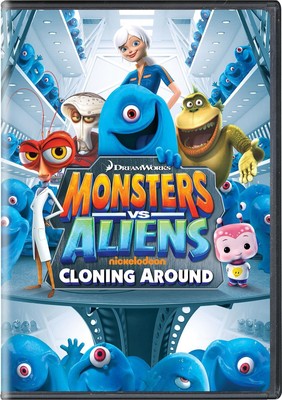 Monsters Vs Aliens Cloning Around DVD Riki Lindhome NEW