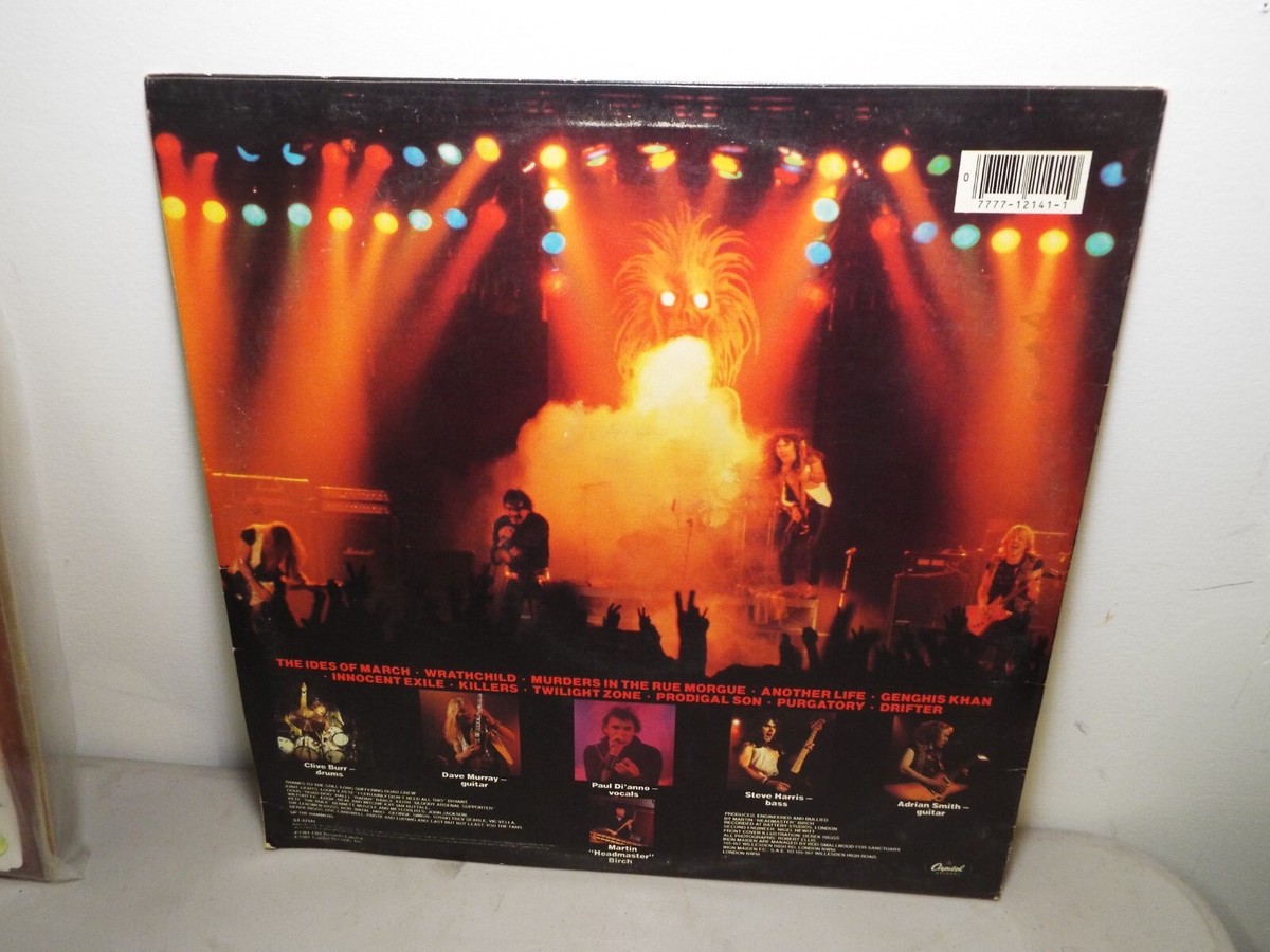 IRON MAIDEN KILLERS 1981 LP VINYL ALBUM | eBay