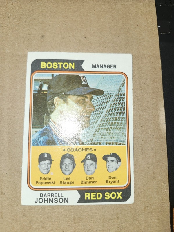 1974 Topps Darrell Johnson #403 NM