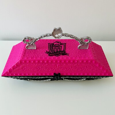 Monster High Create A Monster Design Lab Sarg Pink/Schwarz Möbel Spielset  