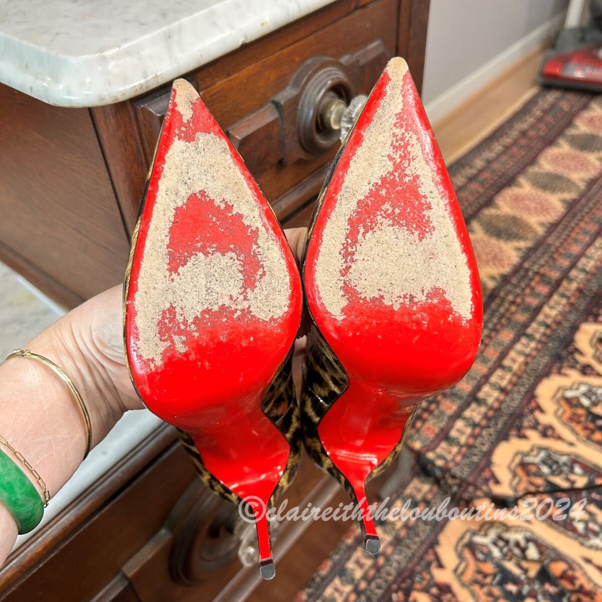 Christian Louboutin So Kate 120 Leo 50s Pumps size 39 with Christian Louboutin So Kate 120 Leo 50s Pumps size 39 with