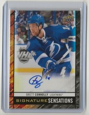 2012 2012-13 Upper Deck Signature Sensations #SSBC Brett Connolly Tampa Bay 