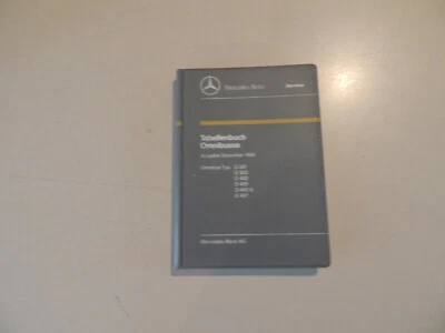 Mercedes-Benz Omnibus O 301 303 402 405 / G 407 Daten Werkstatt hand buch / - Bild 1 von 4