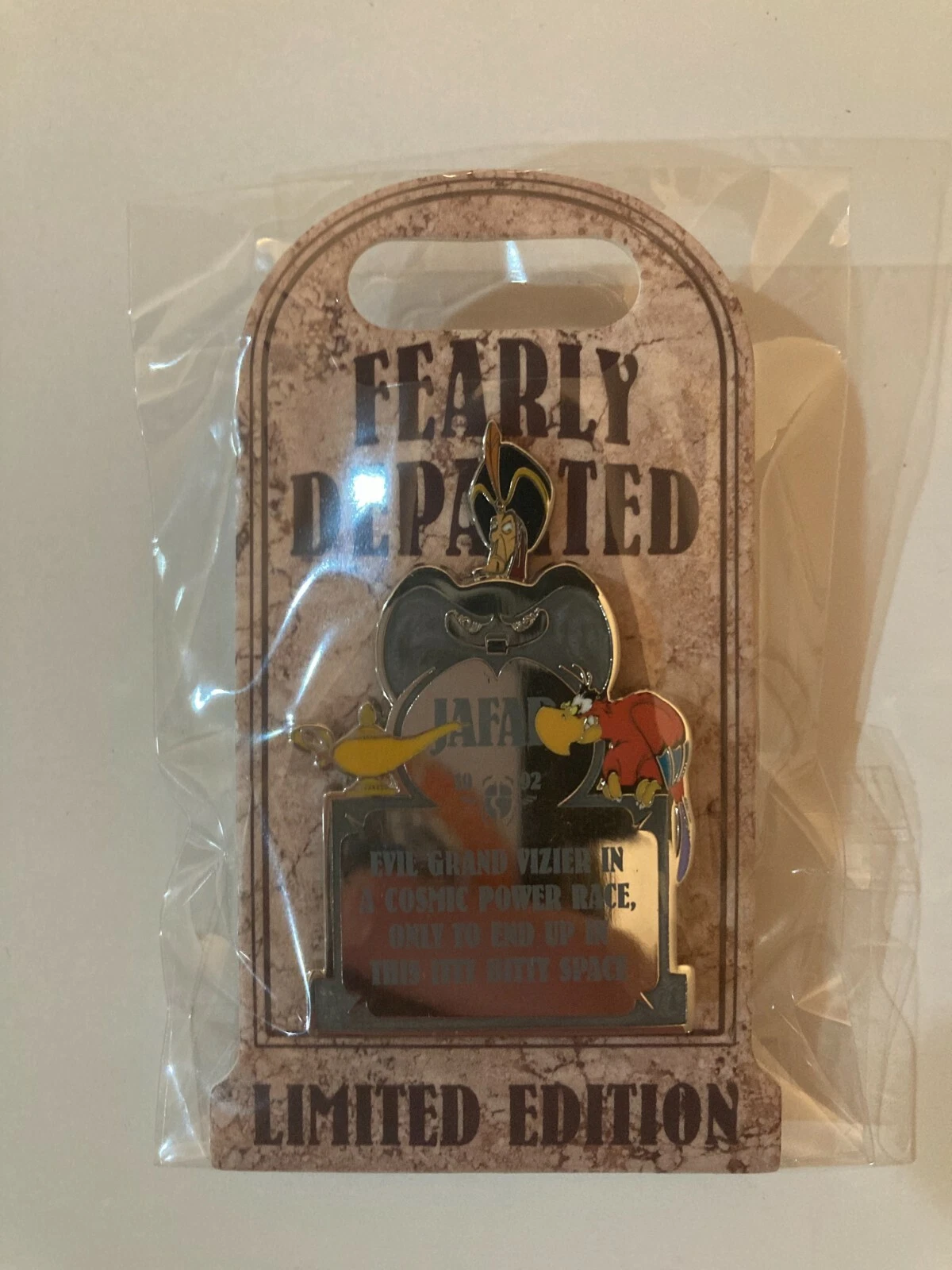 Disney Parks Villains Fearly Departed Pin 2021 Halloween LE 5000 Jafar