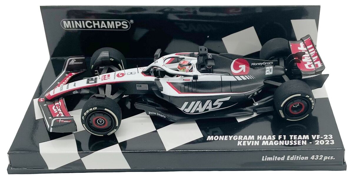 Minichamps Haas F1 Team VF-23 #20 2023 - Kevin Magnussen 1 Minichamps Haas F1 Team VF-23 #20 2023 - Kevin Magnussen 1