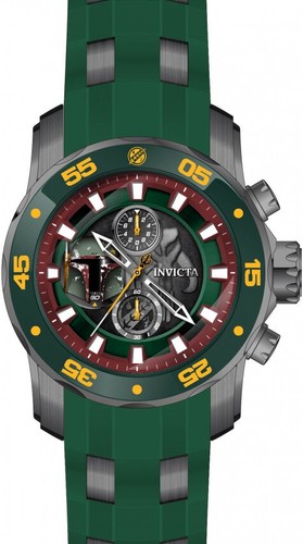 Invicta Star Wars Boba Fett Chronograph Quartz Men's Watch - 32527 - Picture 3 of 6