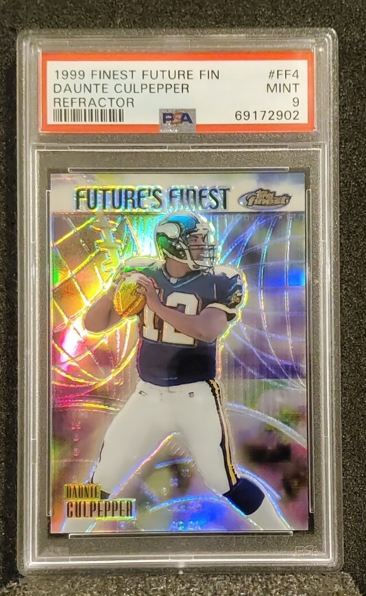 Daunte Culpepper Finest Futures Finest #FF4 Refractor
