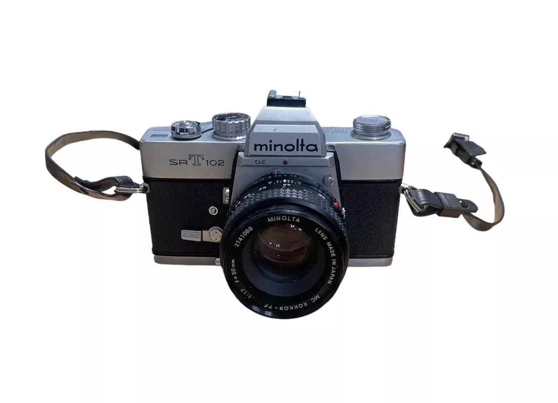 Minolta SRT 102 with MC ROKKOR PF 50mm Lens