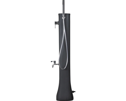 Solardusche Gartendusche 190 l H 119 cm Aluminium mit Kalt- und Warmwasserhahn - Bild 3 von 7