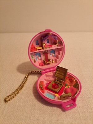 Polly Pocket Princess Polly's Eastern Paradise Bluebird 1992 Ruby Jeweled Palace