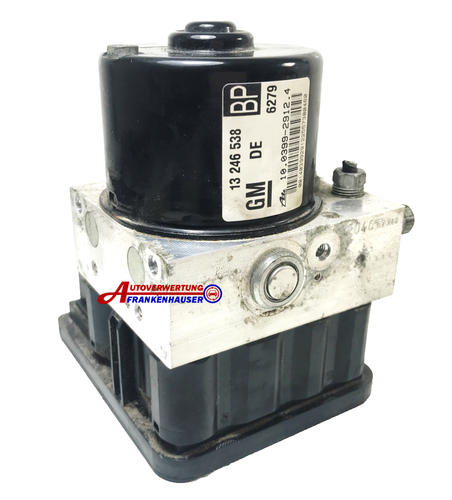 Opel Astra H ABS ESP Steuergerät 13246538 10039929124 100960055 - 第 1/2 張圖片