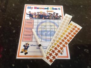 Fireman Sam Reward Chart Pack