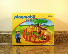 Playmobil 123 Lion Enclosure Set 9378 NEW