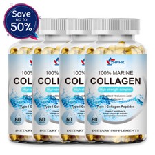 Marine Collagen Capsules,Hydrolysed Type I Collagen Peptides For Skin Hair Nails