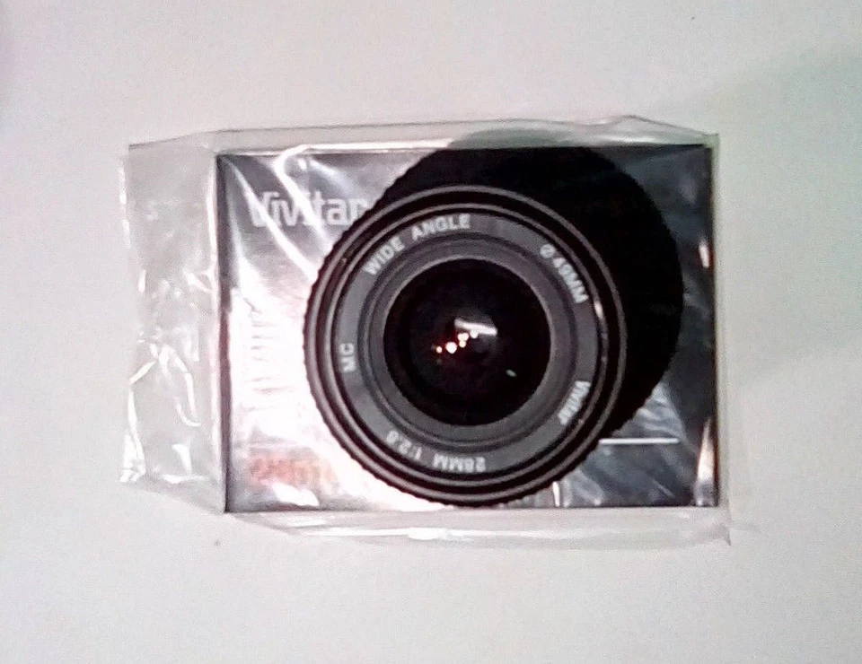 Vivitar 28mm/f2.8 Interchangeable Macro 1.5x Lens for Olympus (BRAND NEW!) - Image 2 of 3