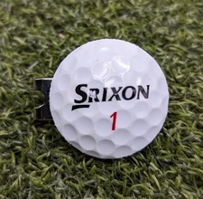 Srixon Real Golf Ball Marker With Magnetic Hat Clip Z Star Xv Q Star Custom 