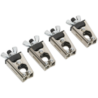 4-teiliges Mikroschweißklemmen-Set - Karosserieplattenpositionierung - 7 mm Backenkapazität