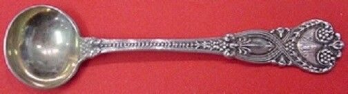 Saint James By Tiffany and Co. Sterling Silver Salt Spoon Master Goldwashed 