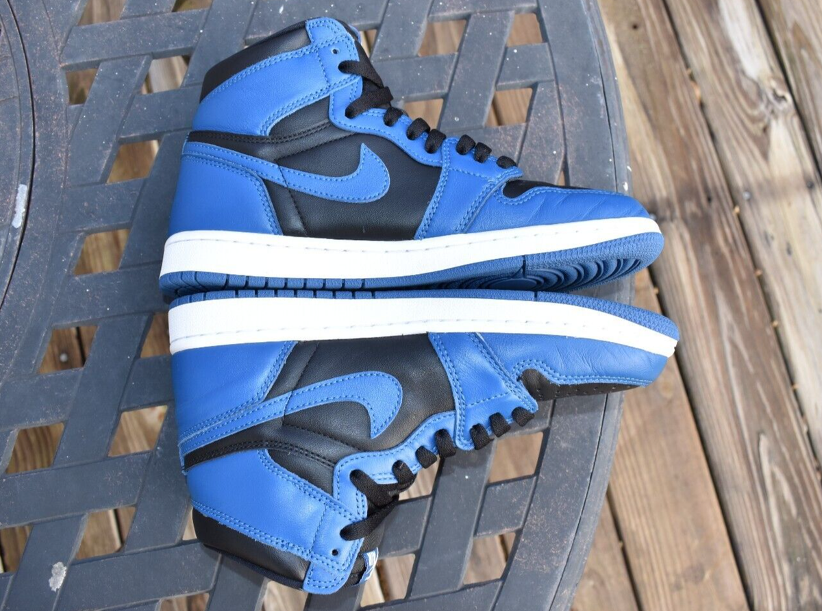 シューズ(男性用) Jordan1 Retro High OG DarkMarinaBlue27.5 Nike Air Jordan 1 Retro High OG 'Dark Marina Blue' 555088