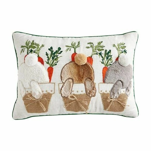 Fuzzy online lumbar pillow