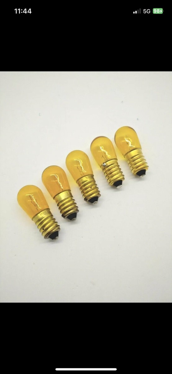 Is E14 Lampadina Votiva Led 24V Cimitero Arte Sacra Natale 2 Pcs (BLU - Foto 3