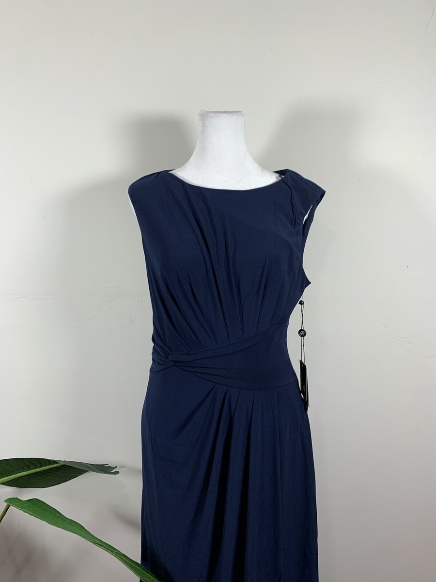 Adrianna Papell WOMENS Asymmetric Draped Jersey Dress, Size 6, $119 | eBay Adrianna Papell WOMENS Asymmetric Draped Jersey Dress, Size 6, $119 | eBay