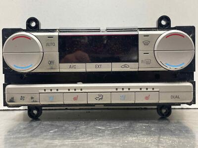 2009 Lincoln MKZ Heater A/C Climate Control Panel CD378DATC; 8H6H18C612CA 82K Mi