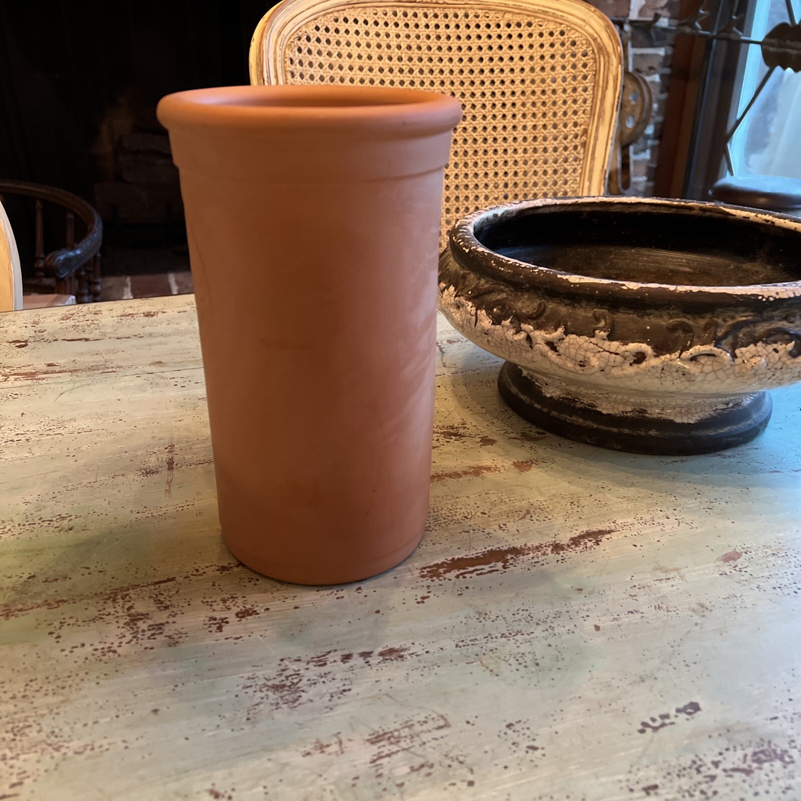 Vintage Lancers Wine Terra Cotta Clay Wine Cooler Ice Bucket eBay