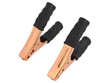 2 x ZAC-0409 alligator clip 400A ber. hold: max. 290 mm L. total: 150 mm black