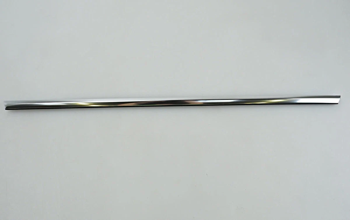 Genuine AUDI Window Slot Seal With Trim Strip High Chrom 
