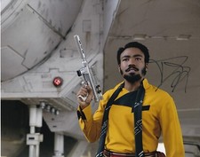 DONALD GLOVER signed autograph 20x25cm STAR WARS in person autograph LANDO ACOA