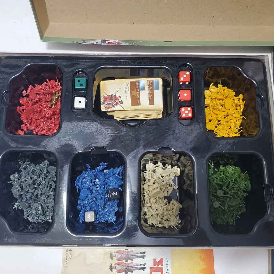 Risk Parker Brothers Board game 2003 open box never used - Image 3 of 3