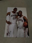 Kemba Walker Bismack Biyombo Charlotte Bobcats Signed 13 x 19 Glossy Photo NBA