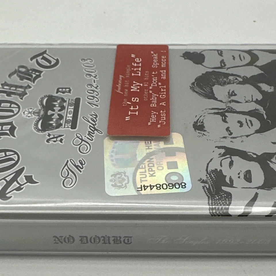 No Doubt - The Singles 1992 - 2003 Malaysia Cassette Ska Pop Rock HTF SEALED NOS - Image 4 of 4