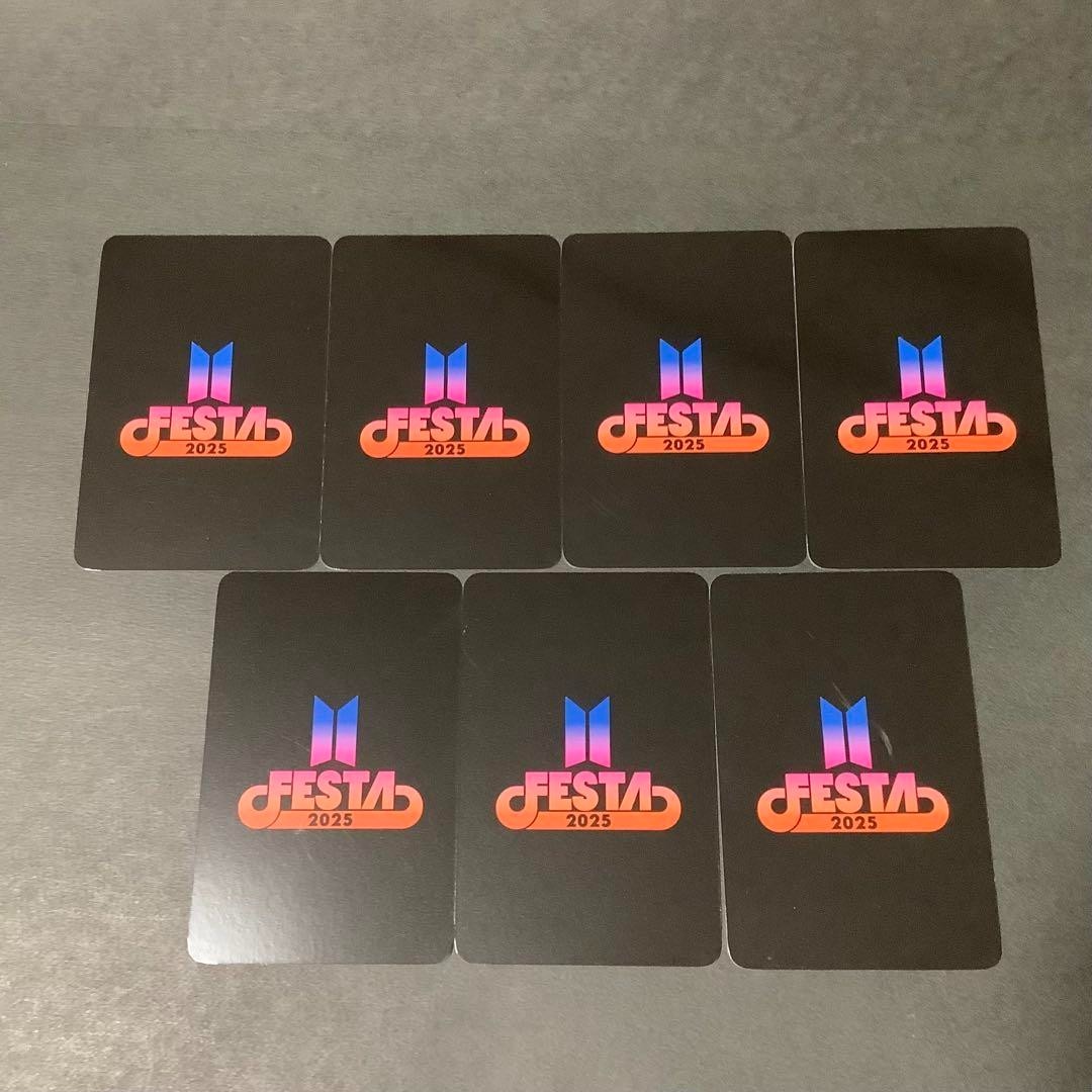 BTS 2025 FESTA ARMY ZONE SPECIAL photocard Photo Card