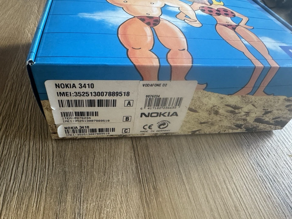 Nokia 3410 -Blau Neu! - Bild 4 von 4