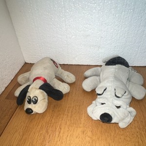 Tonka Pound Puppies Mini Plush Stuffed Animals 1985 Lot of 2