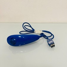 Controller Nunchuck BLU Joystick per NINTENDO WII FUNZIONANTE SPEDIZIONE VELOCE