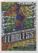 2022-23 Panini Prizm Fearless Fast Break Prizm Kawhi Leonard #6 7v5
