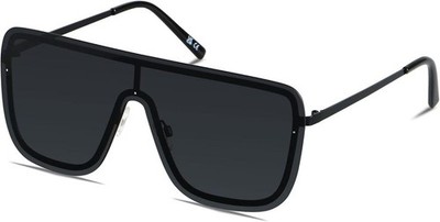 Square Oversized Rimless Sunglasses Flat Top Shield Sunglasses Women Men Stylish