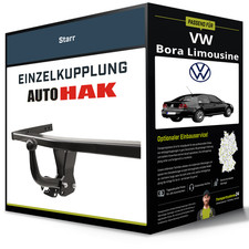Starre Anhängerkupplung für VW Bora Limousine 10.1998-09.2005 Typ 1J2 Auto Hak