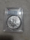 2020-S Silver Eagle Emergency Issue PCGS MS70 FIRST DAY OF ISSUE FDOI