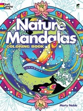 Nature Mandalas Coloring Book - VERY GOOD