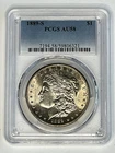 1889-S Morgan Silver Dollar $1 PCGS AU58 ~ Very Nice Coin ~  Free US Shipping