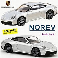 Porsche 911 Carrera Gts Coupe 2024-26 Typ: 992.2 Polar Silber 1:43 Norev 750065