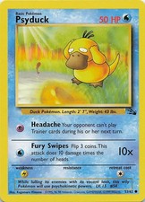 Psyduck 53/62 Common Fossil Pokemon Unlimited 1999 Moderately Played on eBay