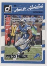 2016 Donruss Press Proof Blue Ameer Abdullah #97 0bz6